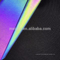 Rainbow reflective fabric for fashion clothing or jacket